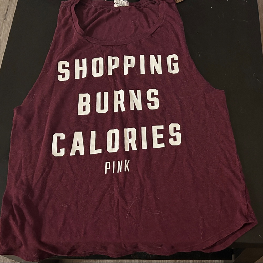 Victoria's Secret Pink Maroon Top